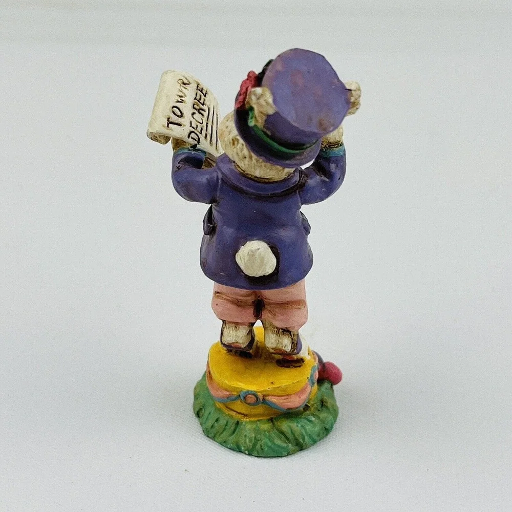 Cottontail Lane Mayor Bunny Figurine Easter Springtime Midwest of Cannon‎ Falls